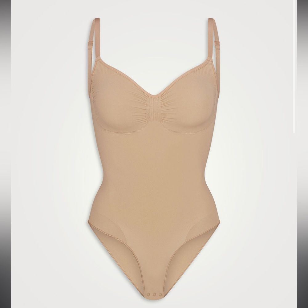 Skims Seamless Sculpt Bodysuit Brief with Snaps